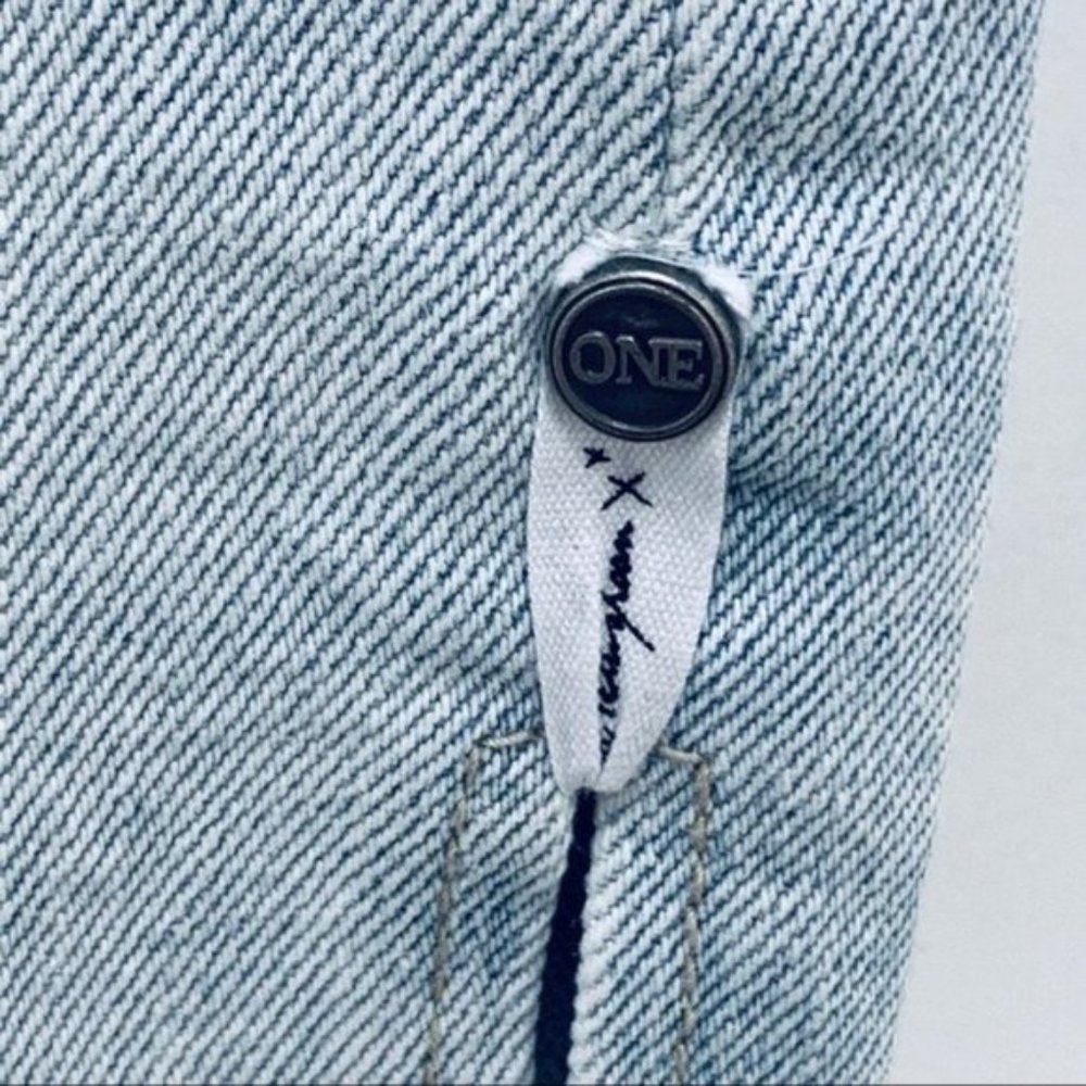 NWT One Teaspoon • High-Waist Denim Mini Skirt, 29 - Picture 12 of 16